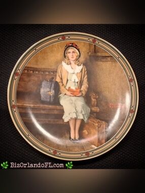 VINTAGE: Knowles Collector Plate “A Young Girl’s Dream” by Norman Rockwell 1985